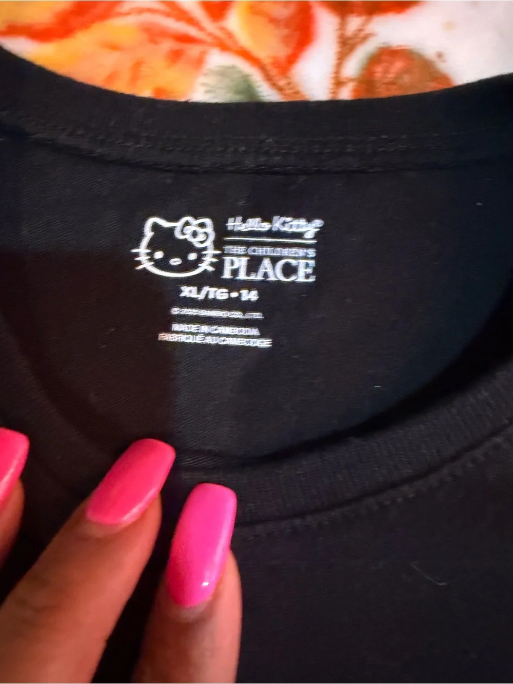 The Children's Place Black Hello Kitty 